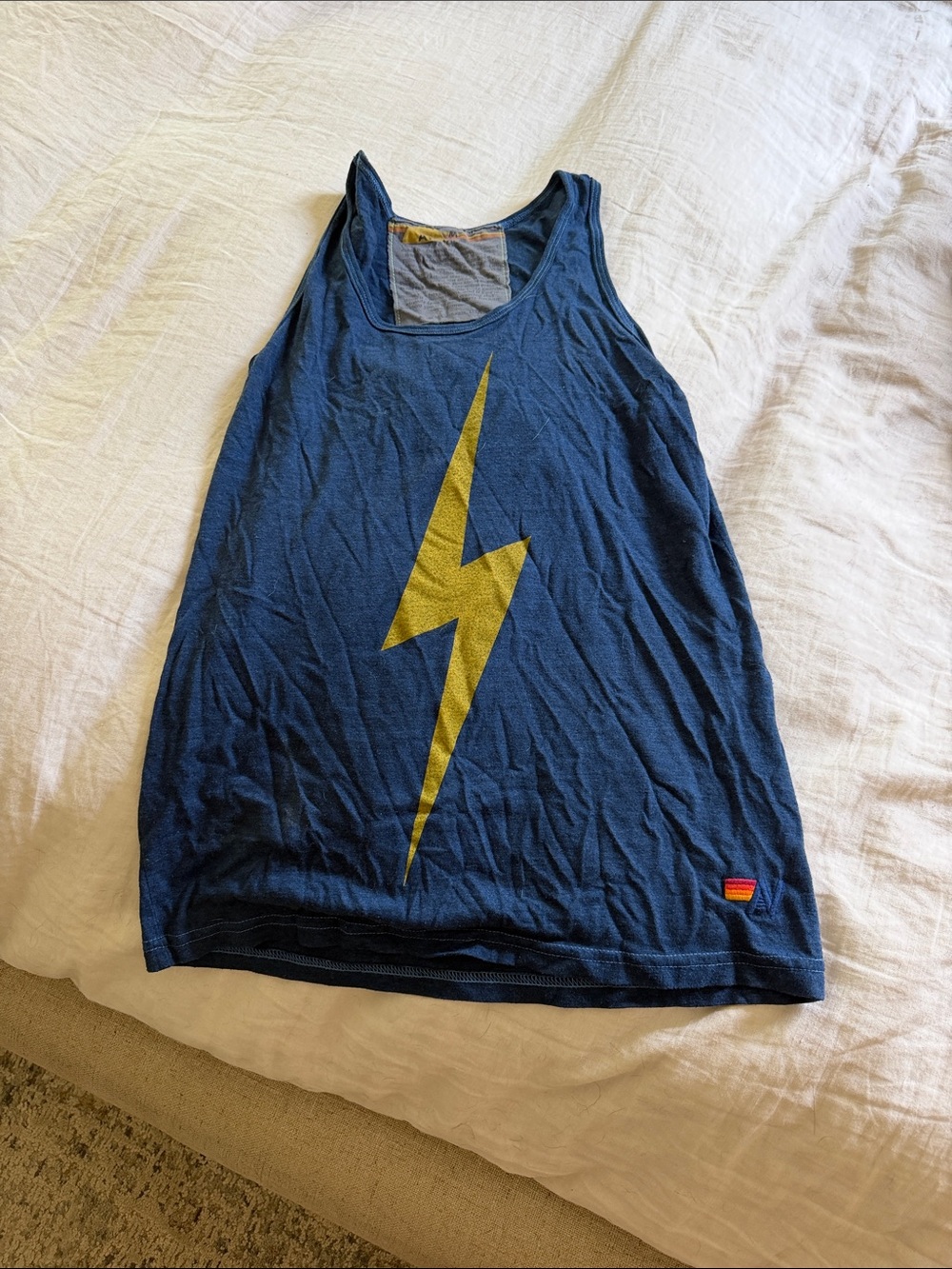 Aviator Nation Lightning bolt tank